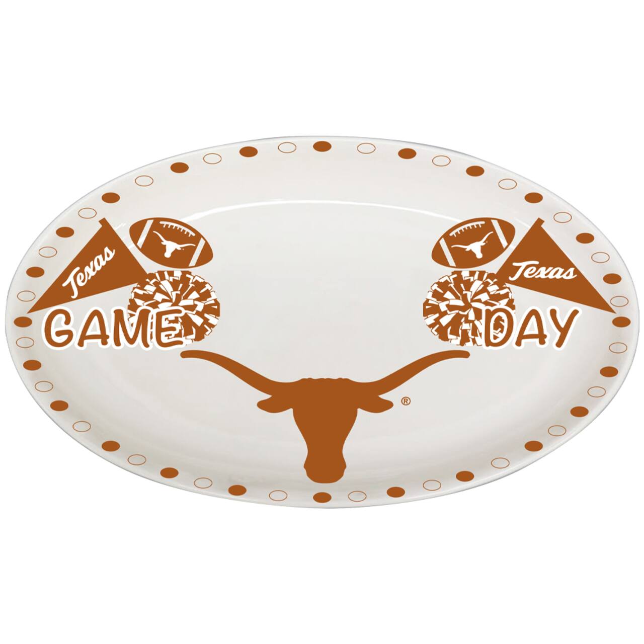 The Memory Company 12" NCAA College Ceramic Platter